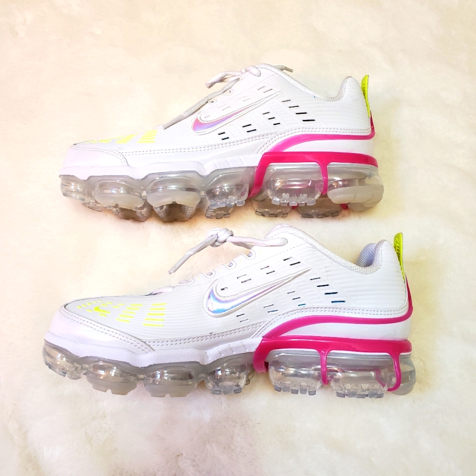 New Nike Air Vapormax 360 "Volt Fire Pink" Size 11.5